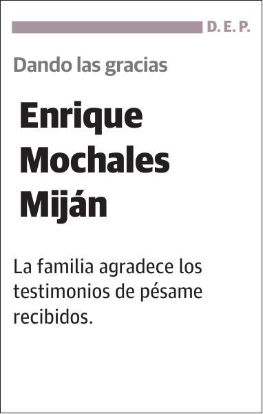 Enrique Mochales Miján