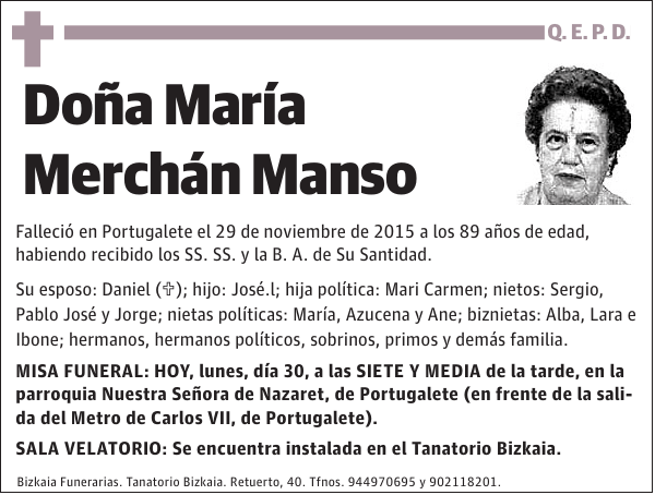 María Merchán Manso