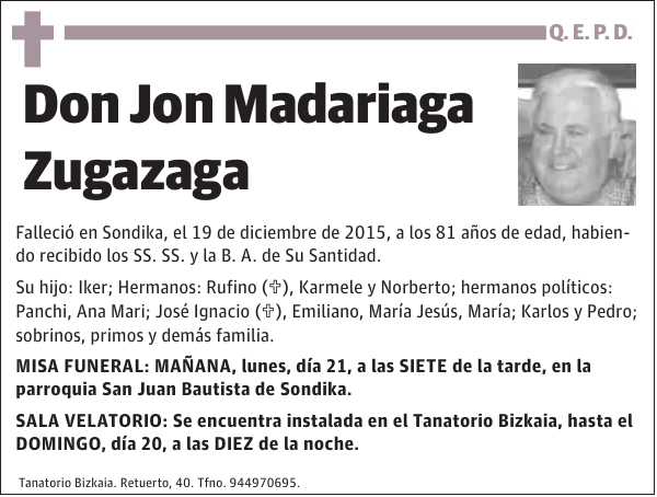 Jon Madariaga Zugazaga