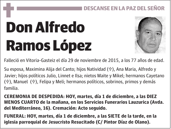 Alfredo Ramos López