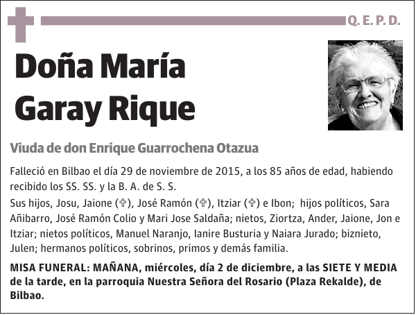 María Garay Rique