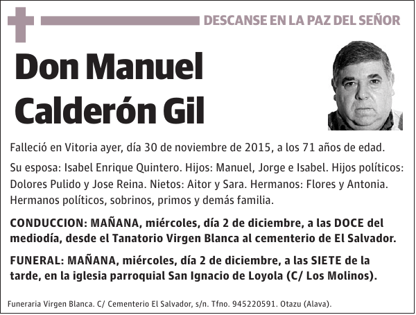 Manuel Calderón Gil