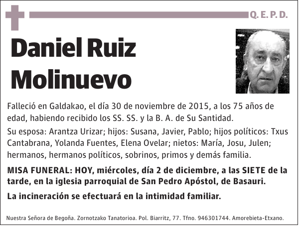 Daniel Ruiz Molinuevo