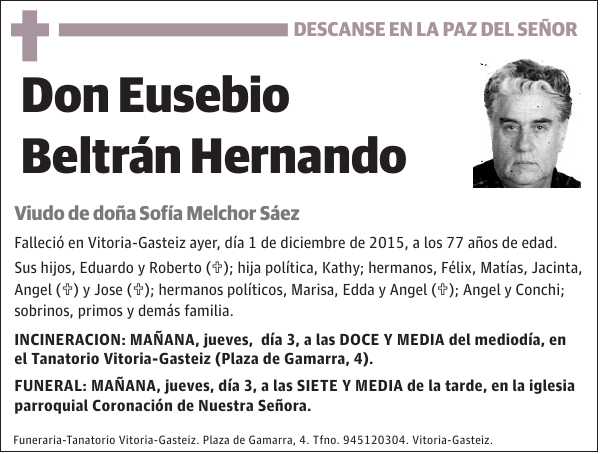 Eusebio Beltrán Hernando