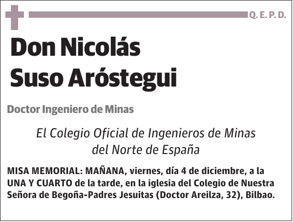 Nicolás Suso Aróstegui