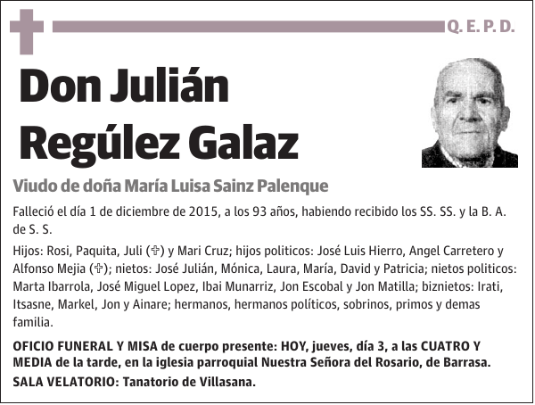 Julián Regúlez Galaz