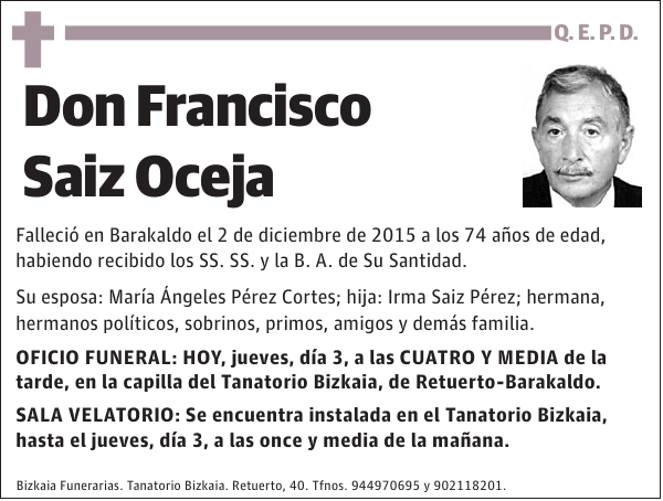 Francisco Saiz Oceja