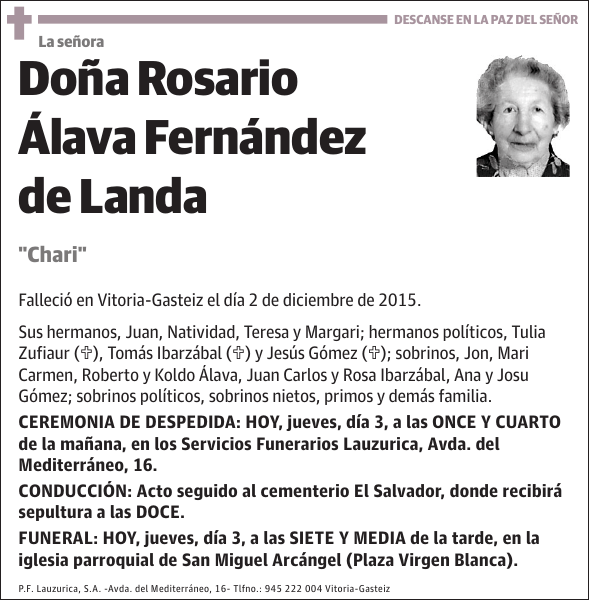 Rosario Álava Fernández