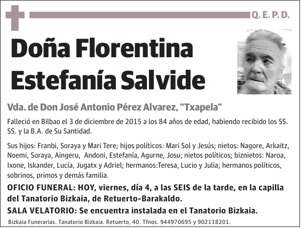 Florentina Estefanía Salvide