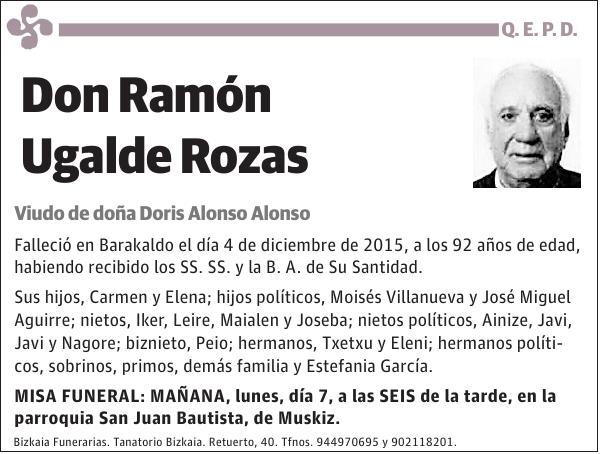 Ramón Ugalde Rozas