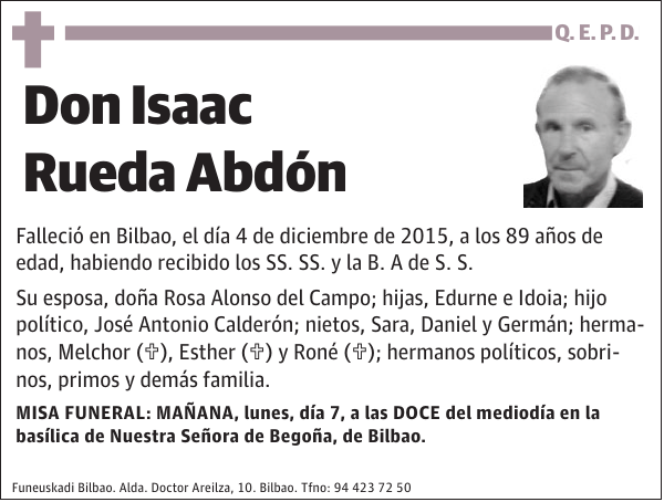 Isaac Rueda Abdón