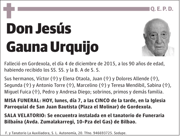 Jesús Gauna Urquijo