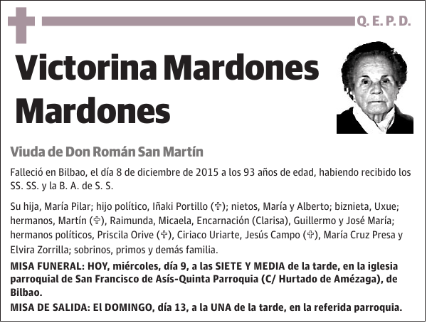 Victorina Mardones Mardones