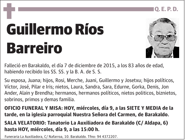 Guillermo Ríos Barreiro