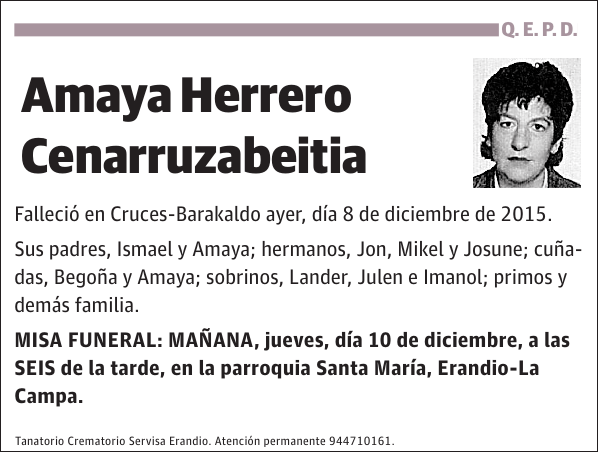 Amaya Herrero Cenarruzabeitia