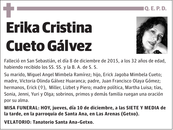 Erika Cristina Cueto Gálvez