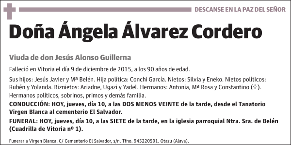 Ángela Álvarez Cordero