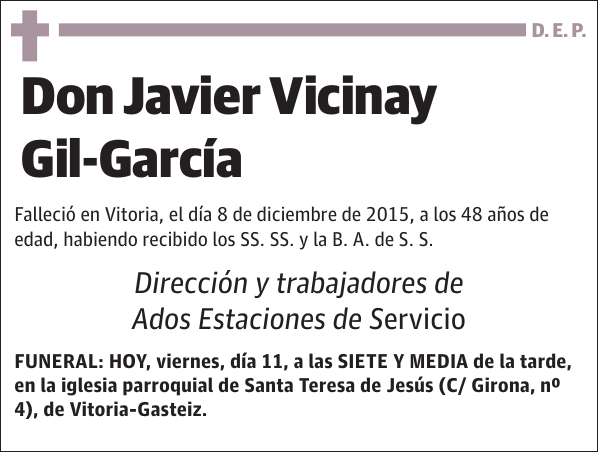 Javier Vicinay Gil-García