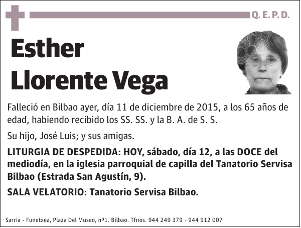 Esther Llorente Vega