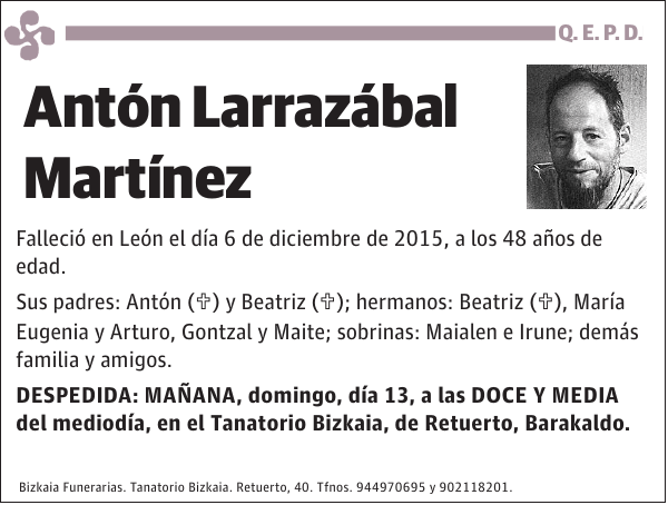 Antón Larrazábal Martínez