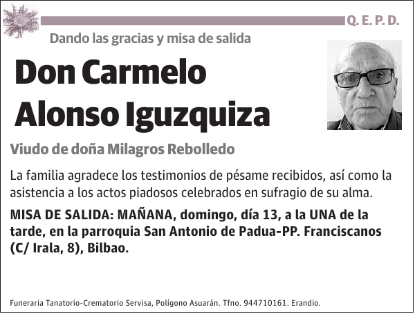 Carmelo Alonso Iguzquiza