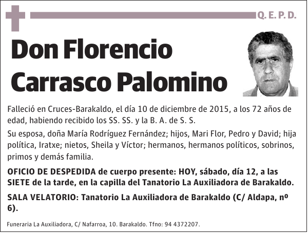 Florencio Carrasco Palomino