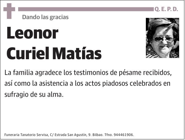 Leonor Curiel Matías