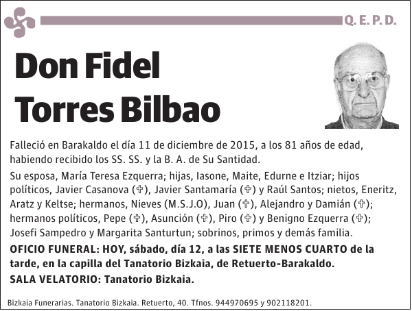 Fidel Torres Bilbao