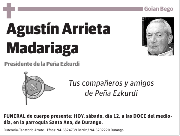 Agustín Arrieta Madariaga