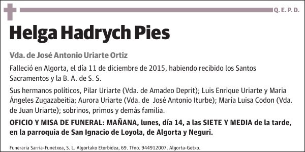 Helga Hadrych Pies