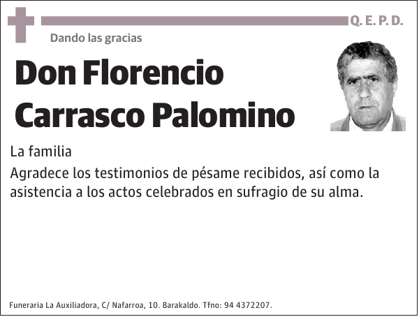 Florencio Carrasco Palomino