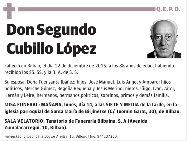 Segundo Cubillo López