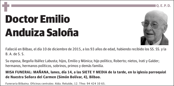 Emilio Anduiza Saloña