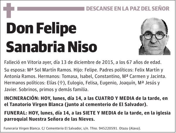 Felipe Sanabria Niso