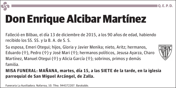 Enrique Alcibar Martínez