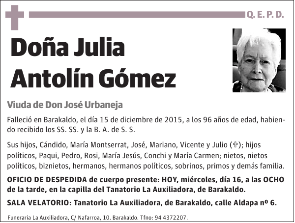 Julia Antolín Gómez