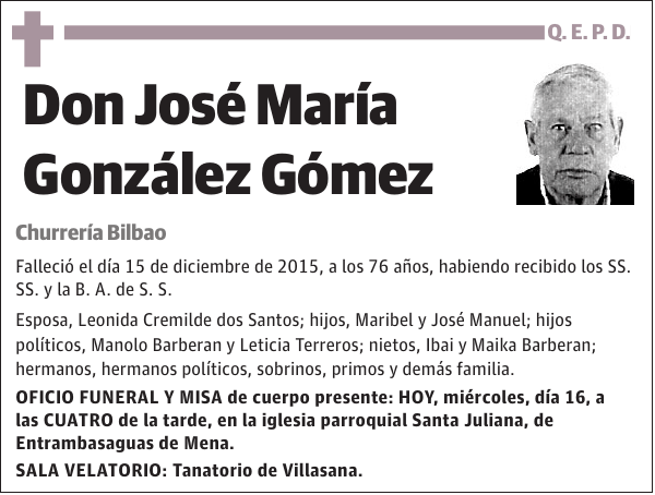 José María González Gómez