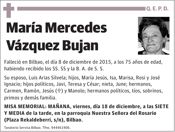 María Mercedes Vázquez Bujan