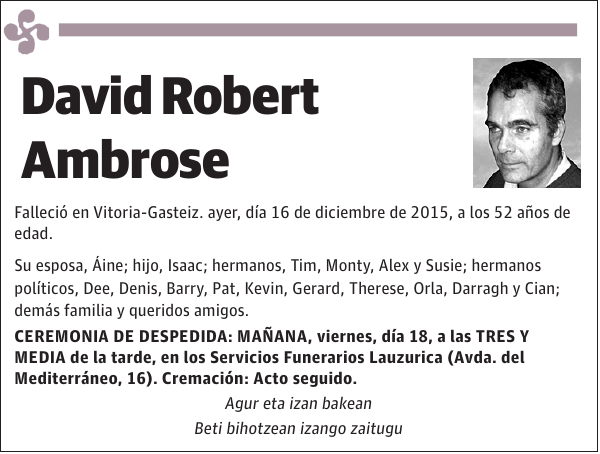 David Robert Ambrose