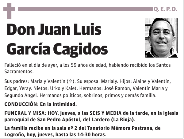 Juan Luis García Cagidos