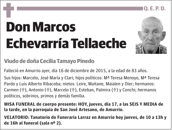 Marcos Echevarría Tellaeche