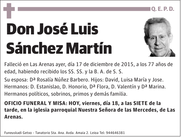 José Luis Sánchez Martín