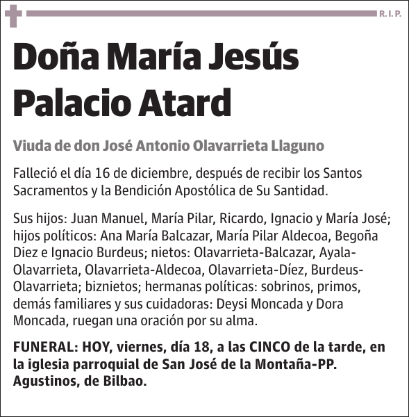 María Jesús Palacio Atard