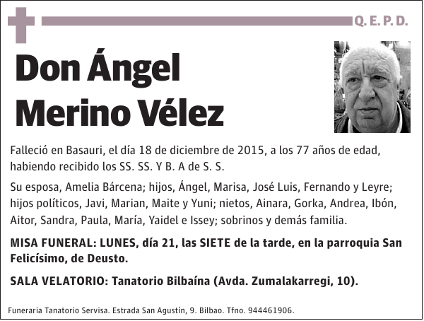 Ángel Merino Vélez