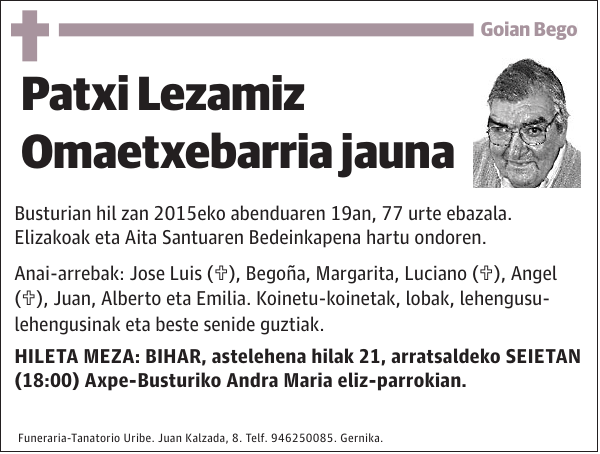 Patxi Lezamiz Omaetxebarria