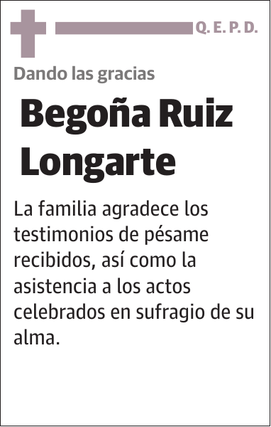 BegoÃ±a Ruiz Longarte