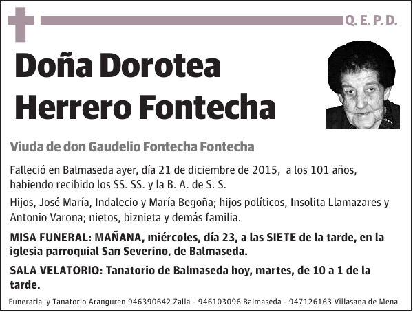 Dorotea Herrero Fontecha