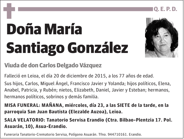 MarÃ­a Santiago GonzÃ¡lez