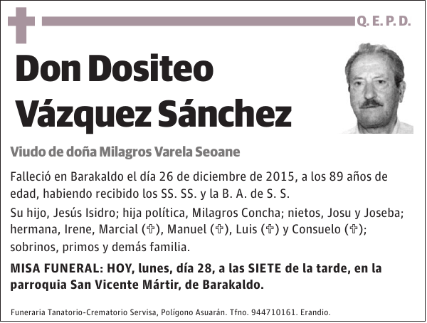 Dositeo VÃ¡zquez SÃ¡nchez