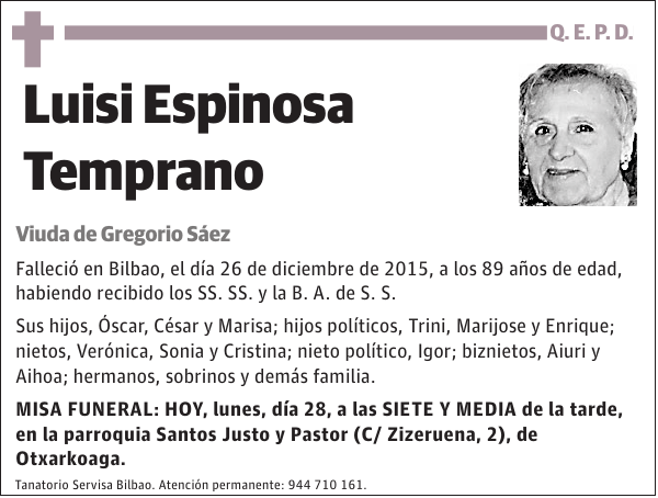 Luisi Espinosa Temprano